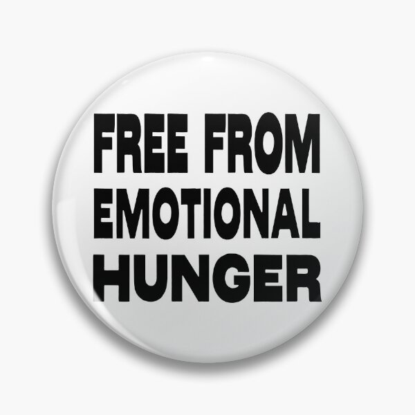 Item preview, FREE FROM  EMOTIONAL  HUNGER - EMOTIONAL SLOGAN designed and sold by Ralek.