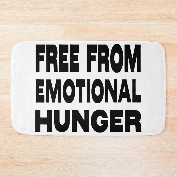 Item preview, FREE FROM  EMOTIONAL  HUNGER - EMOTIONAL SLOGAN designed and sold by Ralek.