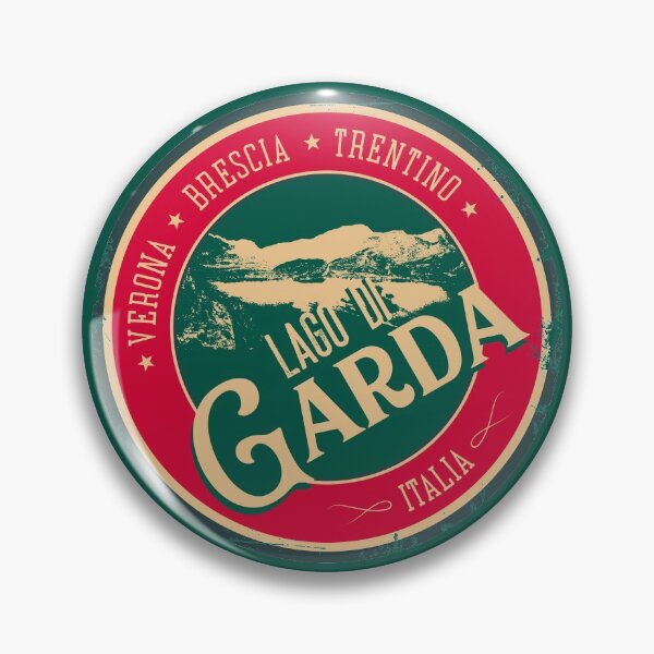 Item preview, Lago Di Garda, Lake Garda Italy T-Shirt + Sticker designed and sold by ROADTROOPER.