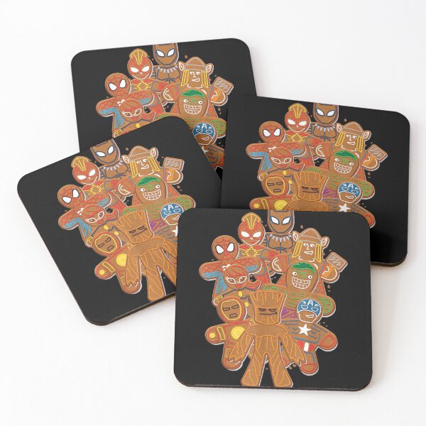 Item preview, Marvel Avengers Gingerbread Cookies Christmas designed and sold by marykmarshall.
