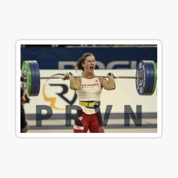 Tia-Clair Toomey - CrossFit - Proven - PRVN - Greatest of All Time - GOAT - Color Sticker