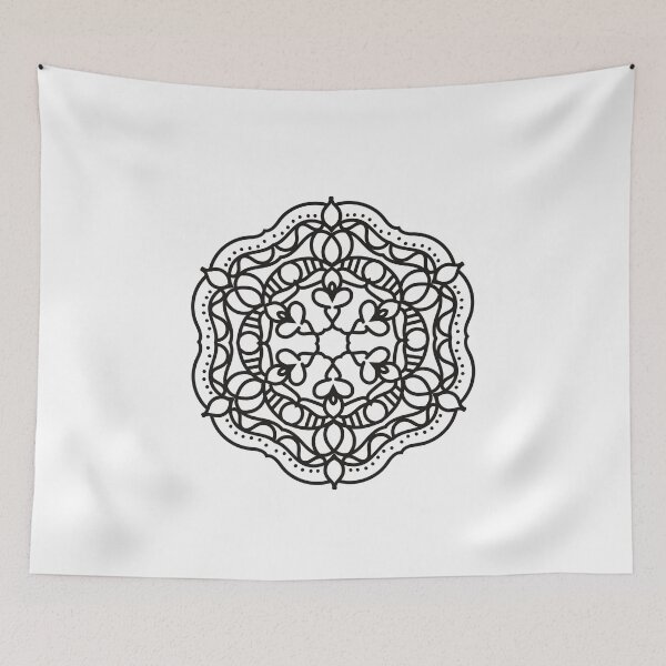 Item preview, Mandala Ornament Illustration designed and sold by MisterGooseShop.
