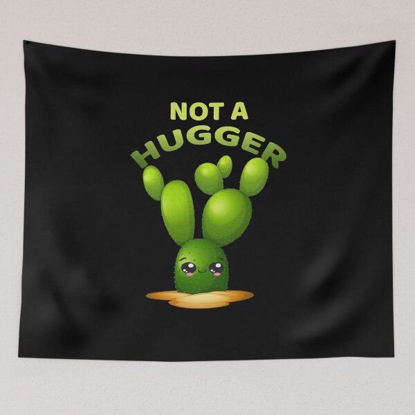 Item preview, Cute Not A Hugger designed and sold by pixelone.