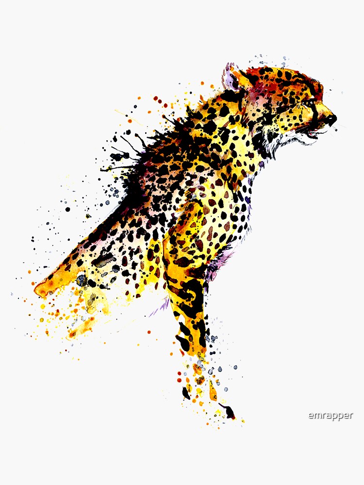 rainbow cheetah.  Moose art, Cheetah, Rainbow
