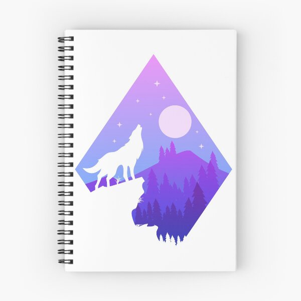 Item preview, Mythic Moon Wolf Art designed and sold by JTS STORE.