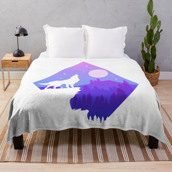 Item preview, Mythic Moon Wolf Art designed and sold by JTS STORE.