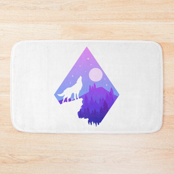 Item preview, Mythic Moon Wolf Art designed and sold by JTS STORE.