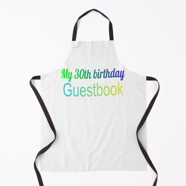 Item preview, Tshirt guest book 30th birthday gift idea party gag tshirt designed and sold by GOOD-TIME.