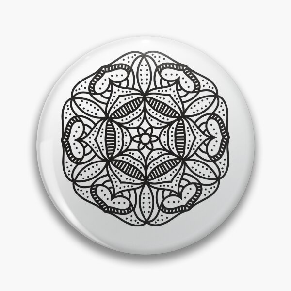 Item preview, Mandala Ornament Illustration designed and sold by MisterGooseShop.