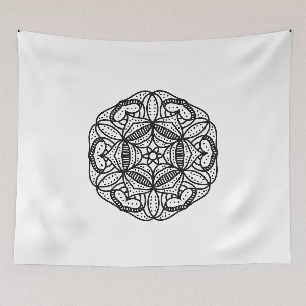 Item preview, Mandala Ornament Illustration designed and sold by MisterGooseShop.