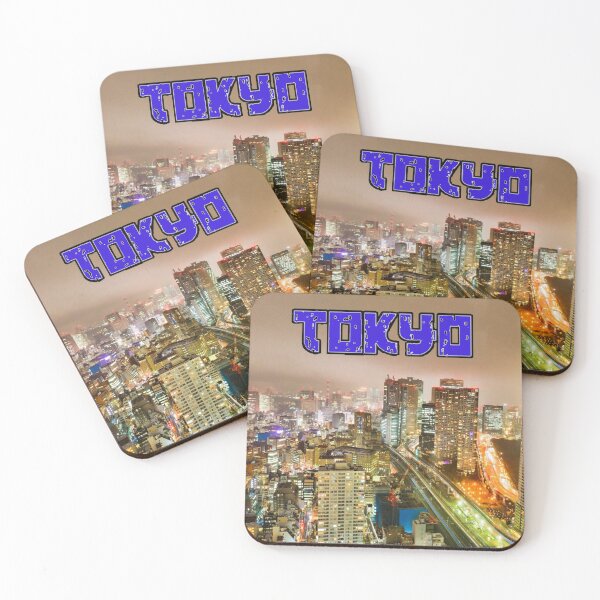Item preview, Tokyo city lights designed and sold by Myriala.