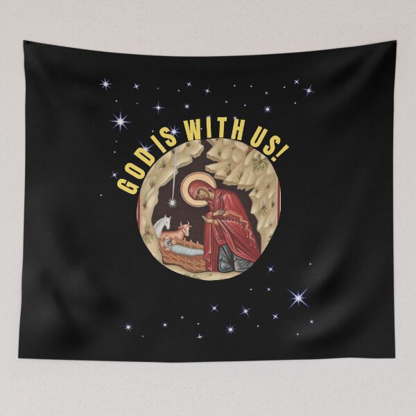 Item preview, Christmas Nativity God Is With Us! designed and sold by DiverseMerch.