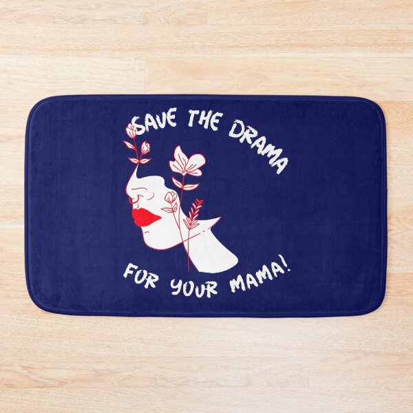 Item preview, Save The Drama For Your Mama Silhouette Face designed and sold by Luvjesus2.