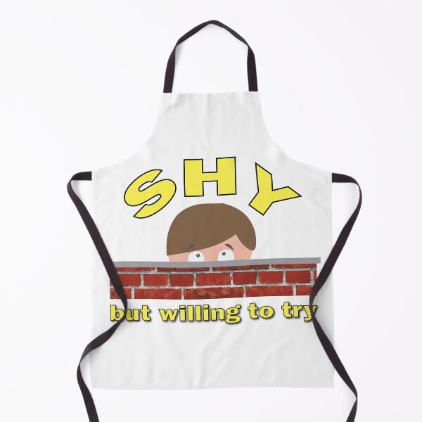 Item preview, Shy But Willing to Try designed and sold by SnarkSharks.