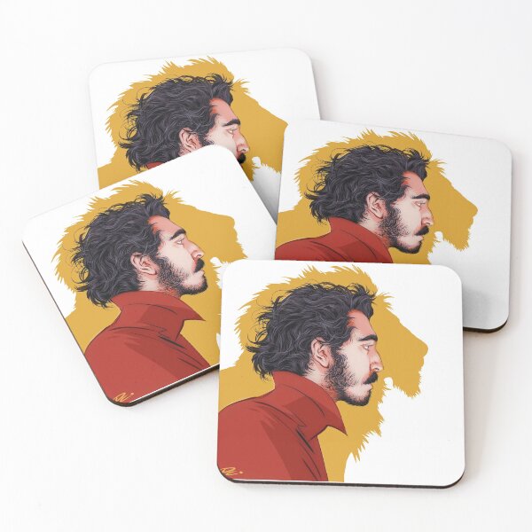 Item preview, Dev Patel - An illustration by Paul Cemmick designed and sold by TIGERDAVER.