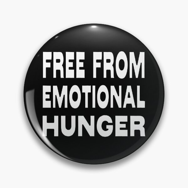 Item preview, FREE FROM  EMOTIONAL  HUNGER - EMOTIONAL SLOGAN designed and sold by Ralek.