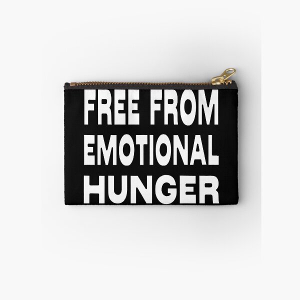 Item preview, FREE FROM  EMOTIONAL  HUNGER - EMOTIONAL SLOGAN designed and sold by Ralek.