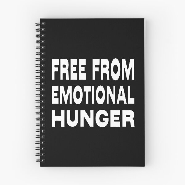 Item preview, FREE FROM  EMOTIONAL  HUNGER - EMOTIONAL SLOGAN designed and sold by Ralek.