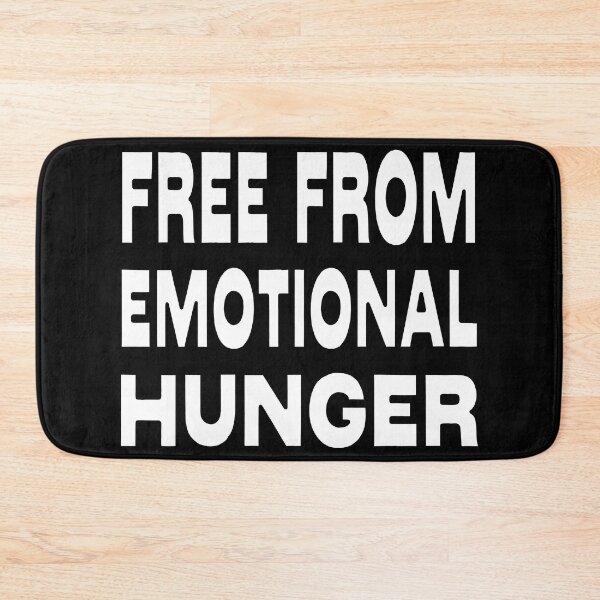 Item preview, FREE FROM  EMOTIONAL  HUNGER - EMOTIONAL SLOGAN designed and sold by Ralek.