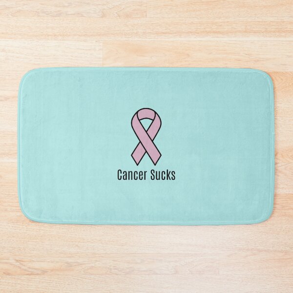 Item preview, Cancer Sucks Lavender Cancer Awareness Ribbon designed and sold by Sugar-Magnolia.