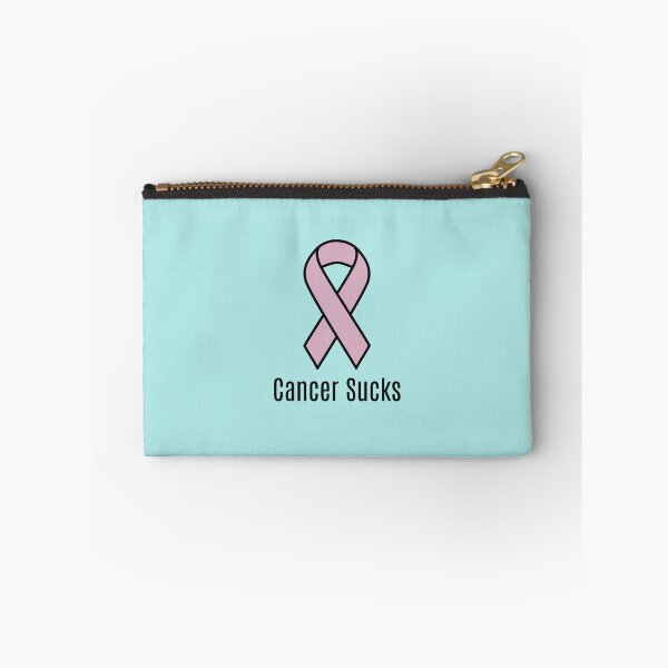 Item preview, Cancer Sucks Lavender Cancer Awareness Ribbon designed and sold by Sugar-Magnolia.