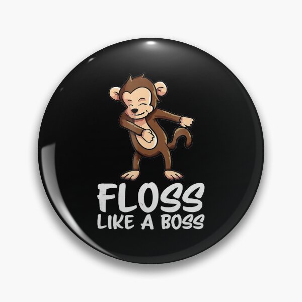 Item preview, Monkey Flossing -Floss Like A Boss Dance Funny Graphic Shirt designed and sold by EveElliott.