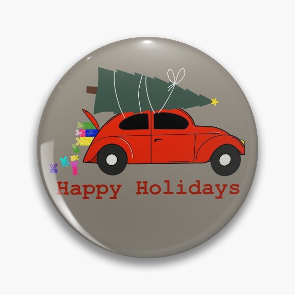 Item preview, Happy Holidays truck  designed and sold by morgananjos.