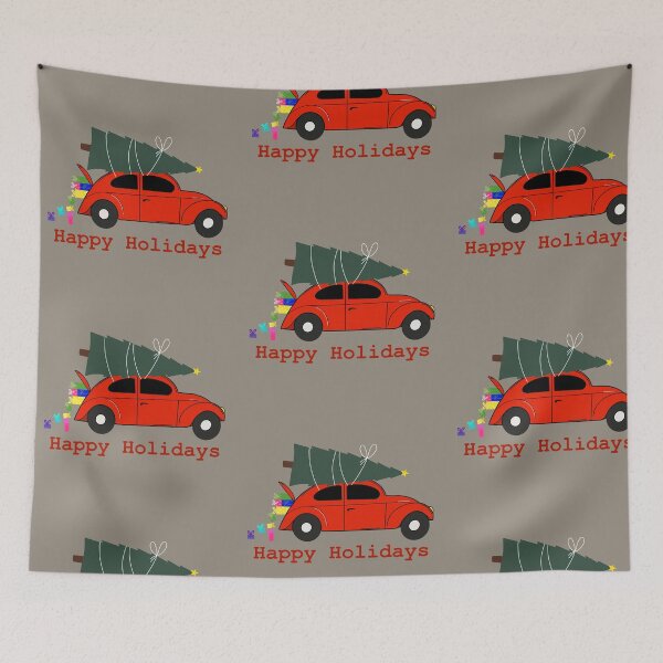 Item preview, Happy Holidays truck  designed and sold by morgananjos.