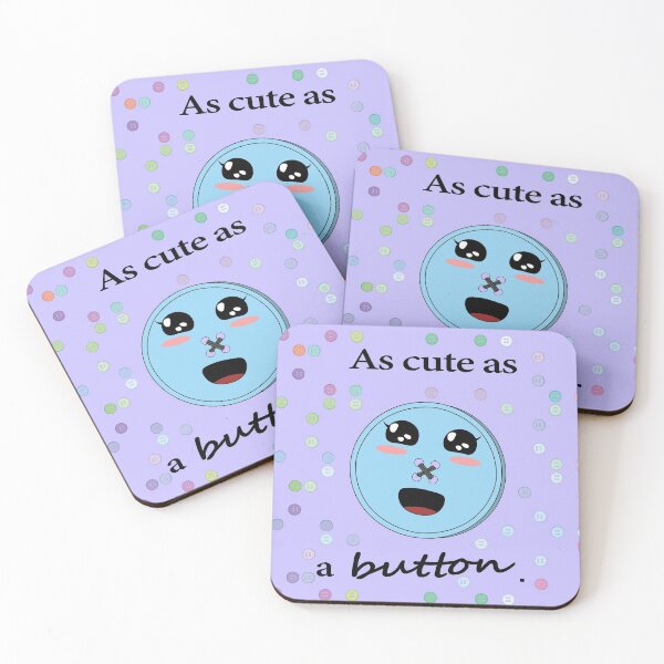 Item preview, As cute as a button color pattern designed and sold by Luxpenta.