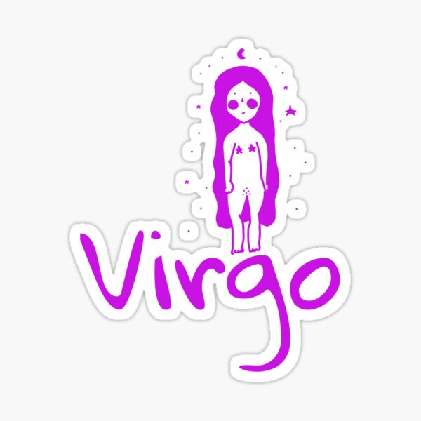 Virgo Human Stickers | Redbubble