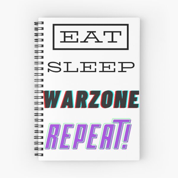 Item preview, EAT SLEEP WARZONE REPEAT!! T-SHIRT designed and sold by NicksDesiigns.