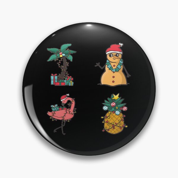 Item preview, Christmas Sticker Pack Tropical designed and sold by Coder-T.
