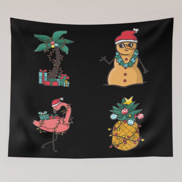 Item preview, Christmas Sticker Pack Tropical designed and sold by Coder-T.