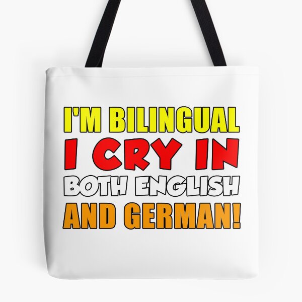 Item preview, I Cry In Both English And German Funny Baby Newborn designed and sold by jaycartoonist.