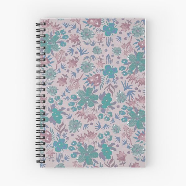 Item preview, Flower Field - mauve designed and sold by ElliePDesigns.
