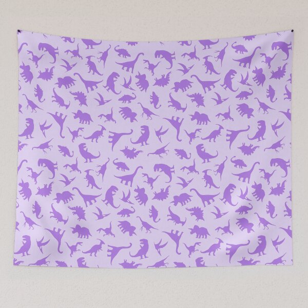 Item preview, Purple Dinosaur Pattern designed and sold by jezkemp.