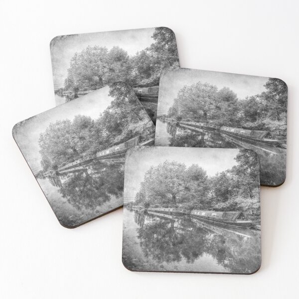 Item preview, Narrow Boats Little Venice Vintage  designed and sold by Londonimages.