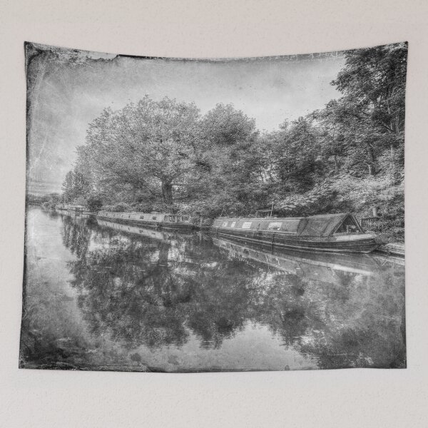 Item preview, Narrow Boats Little Venice Vintage  designed and sold by Londonimages.