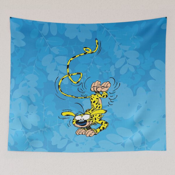 Item preview, Marsupilami handstand / Light blue design designed and sold by Hubashop.