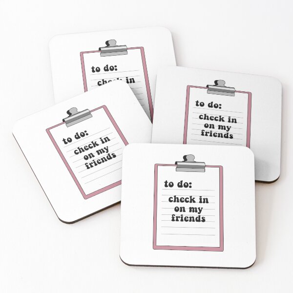 Item preview, To Do: Check In On My Friends designed and sold by piperdooley.