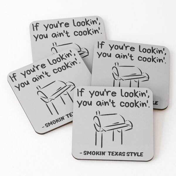 Item preview, If Youre Lookin, You Aint Cookin BBQ Grilling (Black Letters) designed and sold by pbstylesetters.