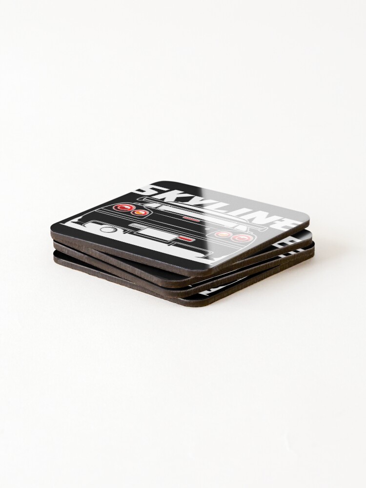 Thumbnail 4 of 5, Coasters (Set of 4), GTR SKYLINE GT-R34 designed and sold by RacingSize.