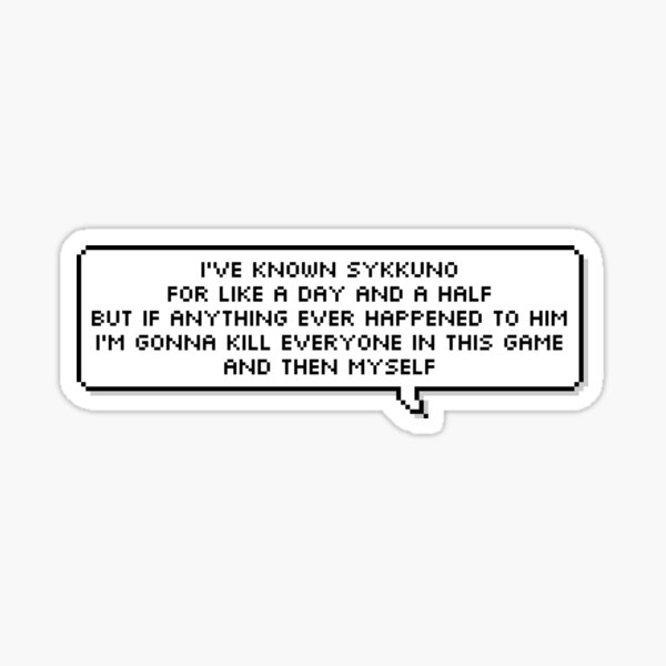 Zitate Corpse Husband Sticker