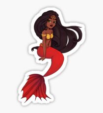 Indian Mermaid Sticker