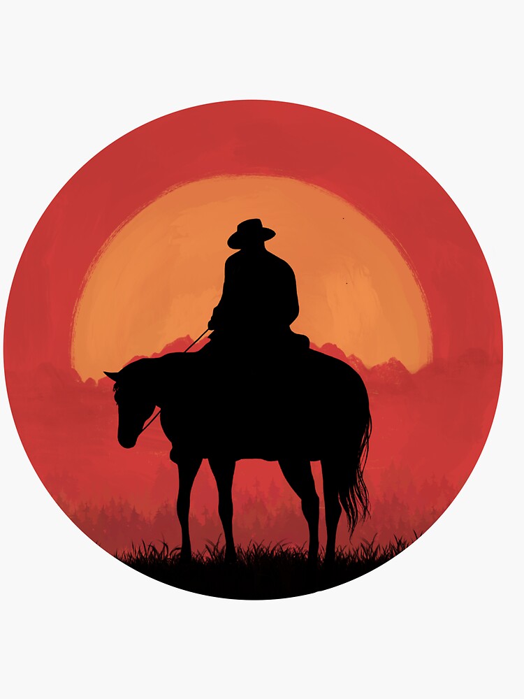 Cowboy Sticker