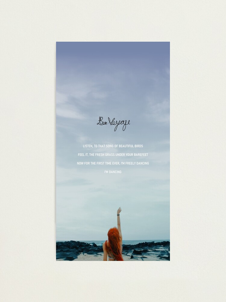 yooa-bon-voyage-lyrics-photographic-print-by-masae-redbubble