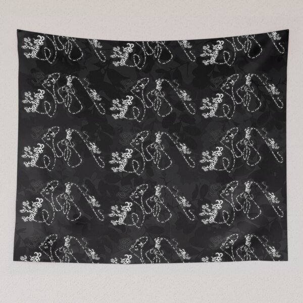 Item preview, Marsupilami family / Black and white design designed and sold by Hubashop.