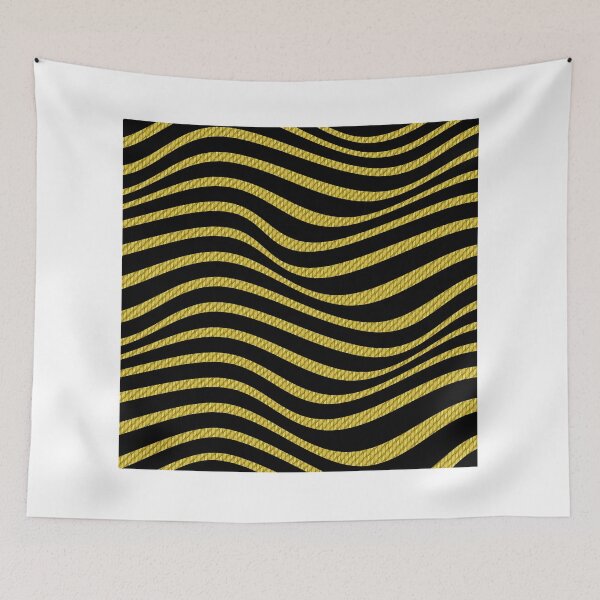 Item preview, Golden Rope in Waves Pattern, designed and sold by basitcv.