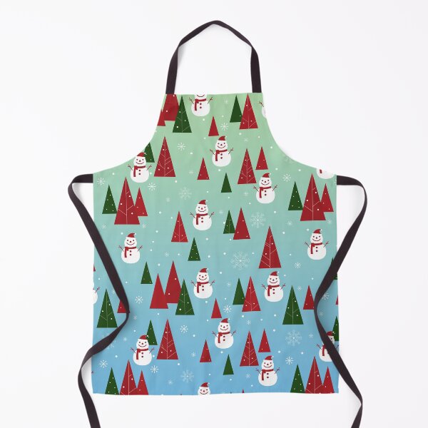 Item preview, Christmas Pattern with Snowflakes, Snowman, Pine Trees designed and sold by JulianoZn97.