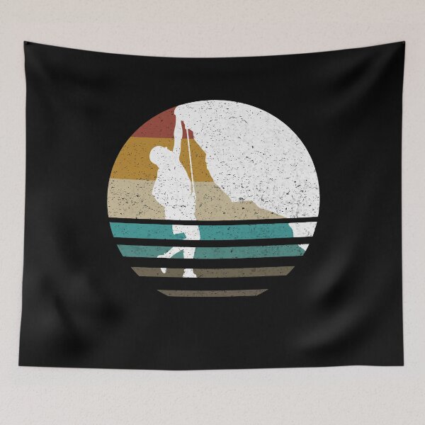 Item preview, Climbing Rock Bouldering Distressed Retro Rock Climbing Sun Graphic Gift For Men And Women designed and sold by Akmloza.